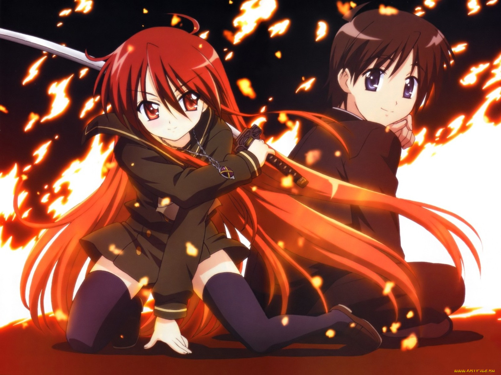 , shakugan, no, shana